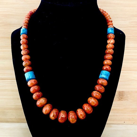 $118  Jay King Sterling Silver Estate Southwest Necklace    Marked DRT 925 China - Picture 3 of 7